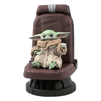 Star Wars The Mandalorian Premier Collection 1/2 The Child in Chair 30 cm (photo)